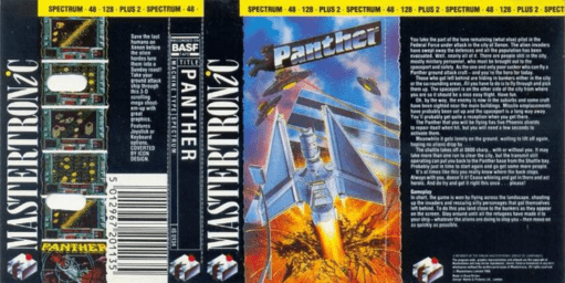 Panther box art for ZX Spectrum